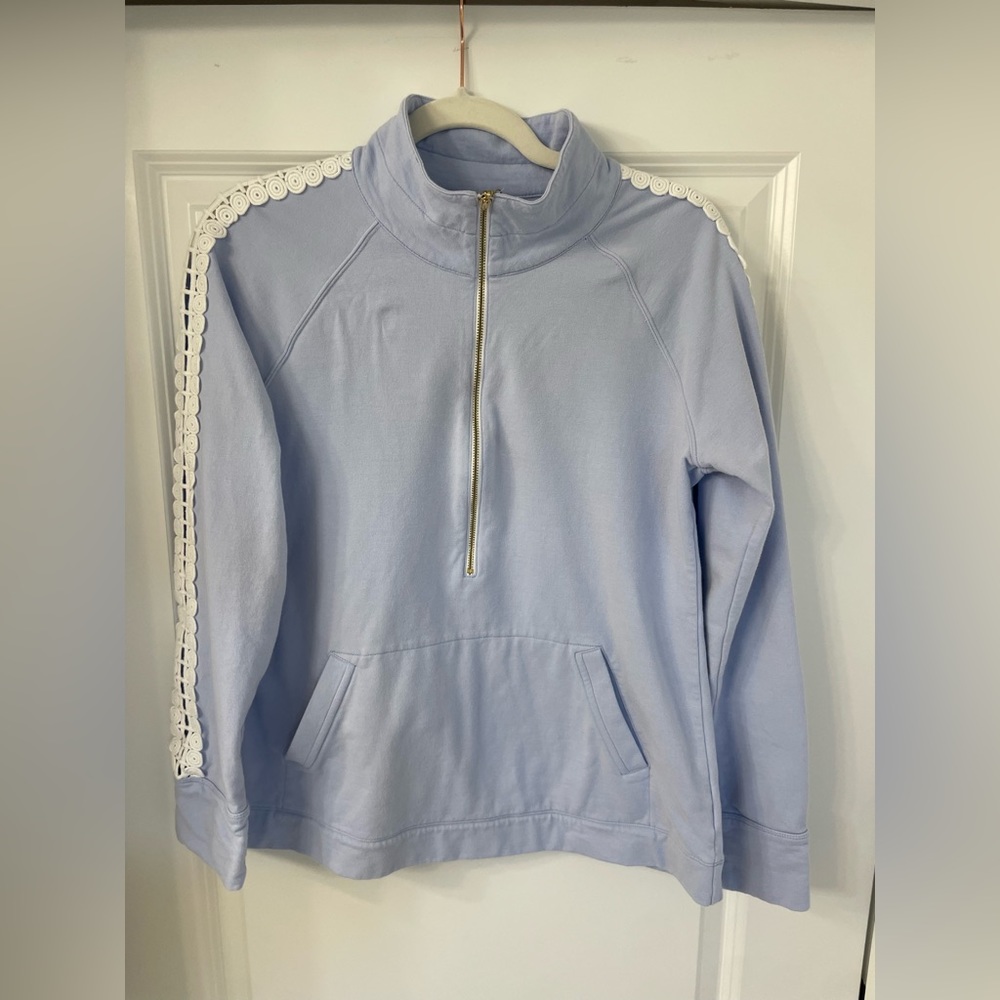 Lilly Pulitzer popover with zip